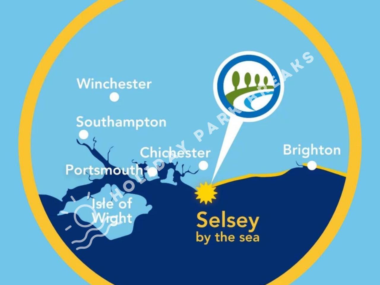 Haywood - 3 Bed Pet Friendly Holiday Home At Seal Bay Selsey Eksteriør billede
